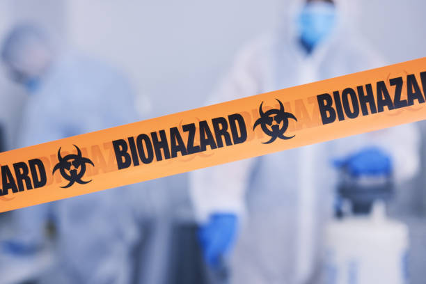 Professional Biohazard technician working in Englishtown, NJ